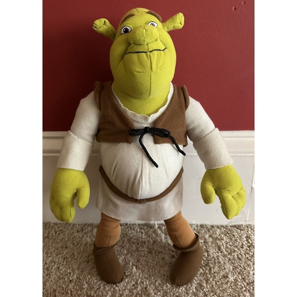 2004 Dreamworks Nanco Shrek Plush 14"‎